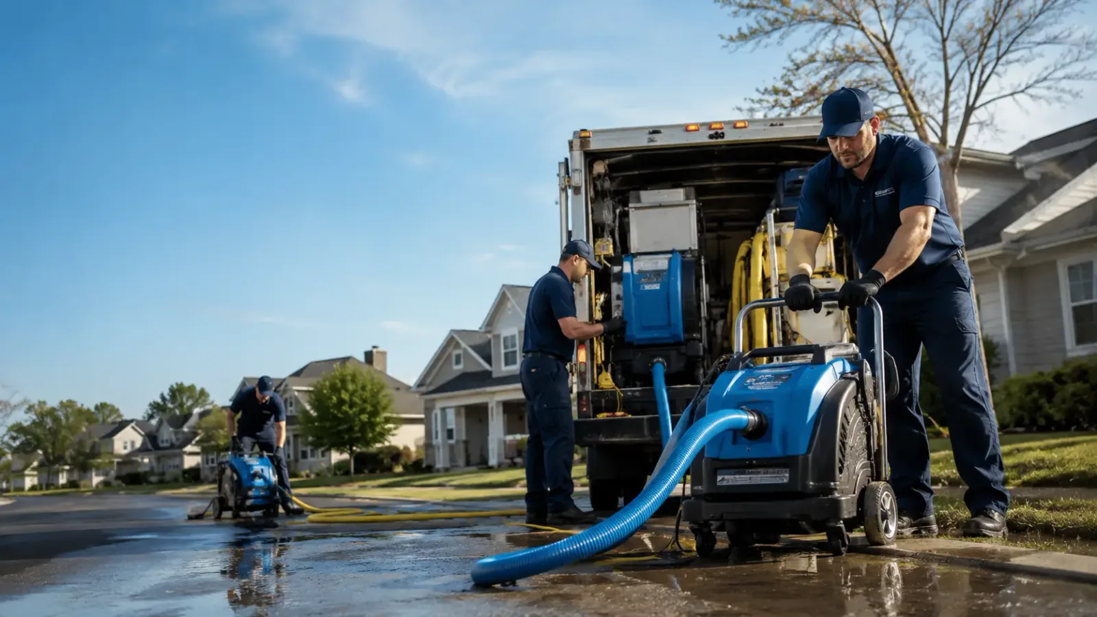 Flood Damage Cleanup in Saint Pauls, NC